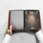 Recipe Organizer Loose-leaf Restaurant Menu Holder Folder