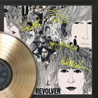 Beatles  Framed Black Wood Reproduction Signature Gold Lp Display 2