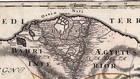 Antique Map-egypt-river Nile-pyramids-sphinx-homann-1716