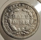 1858-p Seated Liberty 1 2 Half Dime 90  Silver Early Us Type Coin - Free Ship 