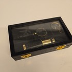 Nautical Gift Box Personalized Antique Brass Telescope With Magnifier And Compas