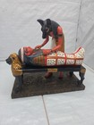 Vintage Veronese 2001 Anubis With Mummy Egyptian Statue Figurine 5305 Boxed
