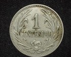 Uruguay 1924 1 Centesimo Km19 About Uncirculated  f79