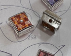 Goldman Kolber Caerleon Retired Interchangeable Bezel 258 Created Padparadsha