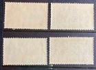 Bermuda  100- 03 Mnh Vf Set - 1935 Silver Jubilee Issue  Scott Cat  Value  52 50