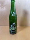 Vintage Mountain Dew Hillbilly 10 Oz Green Glass Bottle 1965 Acl Exterior Chip