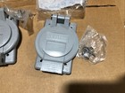 Lot Of 3 Leviton 1 Gang Industrial Grade Weatherproof Cover For Flanged Devices