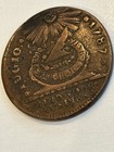 1787 Fugio Cent Club Rays Colonial Coin    mind Your Business    Vf