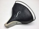 Vintage Schwinn S Seat Deluxe Mens Bike Jaguar Corvette Black White Original 