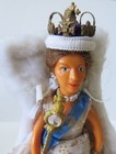 Vintage Peggy Nisbet Queen Elizabeth Ii Portrait Doll In State Robes