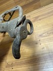 Vintage Singer Treadle Sewing Machine Cast Iron Pulley Dress Guard Nice
