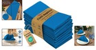 Multi-purpose Blue Cloth Napkins Set Of 12 - Hotel Quality  Washable  18x18