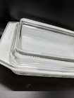 Pyrex Snowflake 548-b 1 1 4 Qt Casserole Dish With Lid 550 C 1 A-28 Rare Vintage