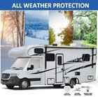  Rv Windshield Cover For Class Silver   Black-fit Dodge Mercedes Benz Sprinter