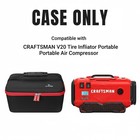 Craftsman V20 Tire Inflator Storage Bag Case Air Compressor Compatible