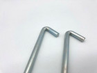 12  Heavy Duty 5 16  Battery Hold Down J Bolts Rods Adjust 8  To 12  1 Pair