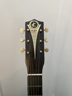 Vintage Kay Music Note Parlor Acoustic Guitar With Gig Bag  Nice Free Shipping