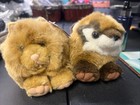 3 Puffkins Cinnamon  Kicks   Scooter Plush Swibco 1994 Vintage