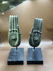 Very Old Ancient Central Asian Gandara Pair Of Buddha s Bronze Hand
