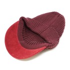 Crochet Unisex Winter Visor Beanie Knit Hat Cap Men Women Ski Thick Warm Acrylic