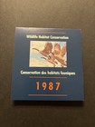 Oddball Philately - 1987 Canada Federal Wildlife Habitat Conservation Stamp Mnh