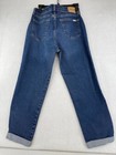 Signature Levi Strauss Womens Heritage Boyfriend Cuffed Ankle Jeans Sz 4 W27