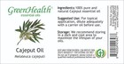 Cajeput Essential Oil 100  Pure And Natural 5ml-32oz Free Shipping