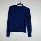 Athleta Girl Long Sleeve Pullover Blue Sz L
