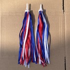 American Patriotic Bike Ribbon Streamers For July 4 Independence Day Bike And