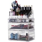 Makeup Organizer Acrylic Cosmetic Storage Drawers Jewelry And Display Cases