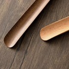 55cm Long Shoe Horn For Seniors     Beech Wood  No-bend Design  Magnetic Base