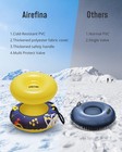 39  Snow Tube For Sledding With Fabric Cover  Inflatable Snow Sled For Kids     