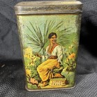 1905 Lewis   Clark Centennial Lipton Tea Ceylon Plantation Commemorative Tin