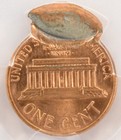 1992 1c Lincoln Cent Double-struck  2nd 90  Off-center Pcgs Ms64 Rd