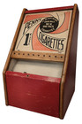 1910s Penny Cigarettes Wooden Trade Stimulator-early Piece Quality Tobacco-video