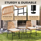3piece Patio Furniture Set Outdoor Furniture Patio Bistro Set Balcony Furniture