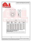 5 16 -18 Grade 8  g  Hex Flange Top Lock Nuts Coarse Zinc Yellow  pick Quantity 
