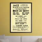 Modern Jazz Quartet - Bill Evans - Ornette Coleman Poster - Town Hall - 1960
