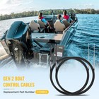 2pcs 16ft Gen2 Boat Throttle Shift Cables For Mercury Outboard Engine