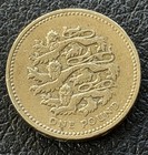 1997 One Pound United Kingdom  Decus Et Tutamen Coin Elizabeth Ii