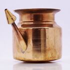 Pure Copper Neti Lota Ramjhara Prayer Kalash Pot Traditional Hindu Pooja 3 6 In