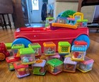 Fisher Price Peek-a-blocks Baby Toddler Activity Wagon  Train   27 Blocks