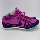 Nike Rival M Track   Field Women   s 9 5 Pink Purple Racing Shoes With Spikes