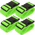 4 Pack Adjustable Luggage Straps For Suitcases     Secure Lock Travel Belts  40     