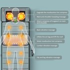 Full Body Massage Mat With Heat   Movable Shiatsu Neck Back Massager Pillow