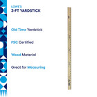3 Ft Wood Yardstick Measuring Stick And Ruler
