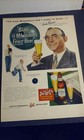 1949 Magazine Color Art Ad W  Old Time Bowler Hank Marino Milwaukee s Blatz Beer