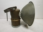 Justrite Brass Hand Carbide Miners Lamp Vgc No Dings