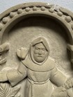 Carruth Studio 1985 St  Francis Of Assisi W animals Garden Stone Or Wall Plaque