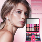 Holiday Makeup Gift Set   Complete Kit With 20 Eyeshadows  Blush  Lipgloss
